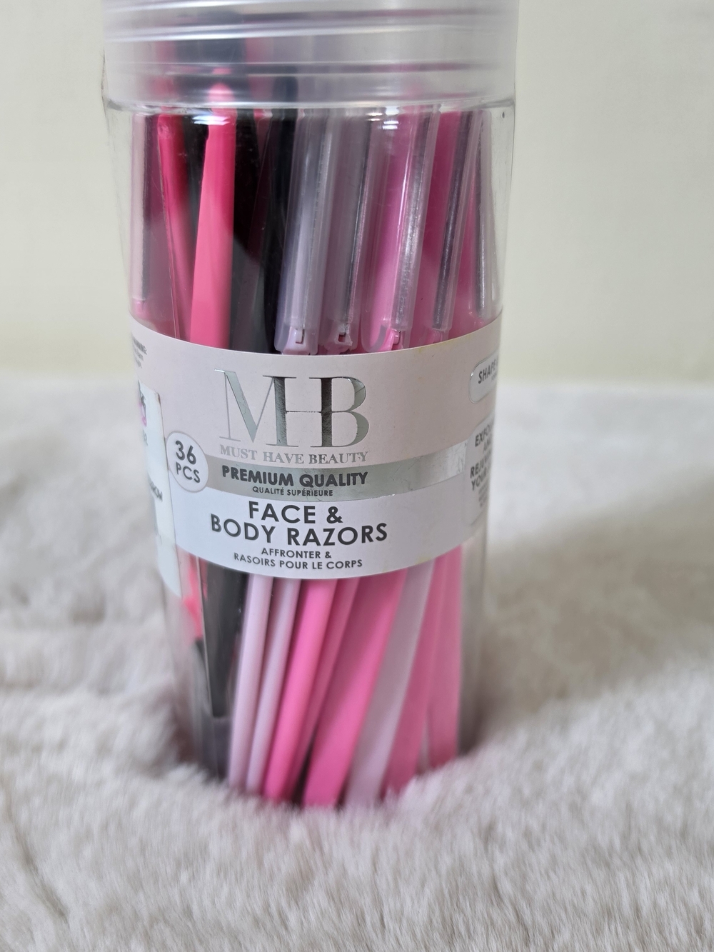 MB Must Have Beauty Face & Body Razors - Pink Mix